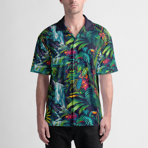 TropicalFalls Camp Shirt