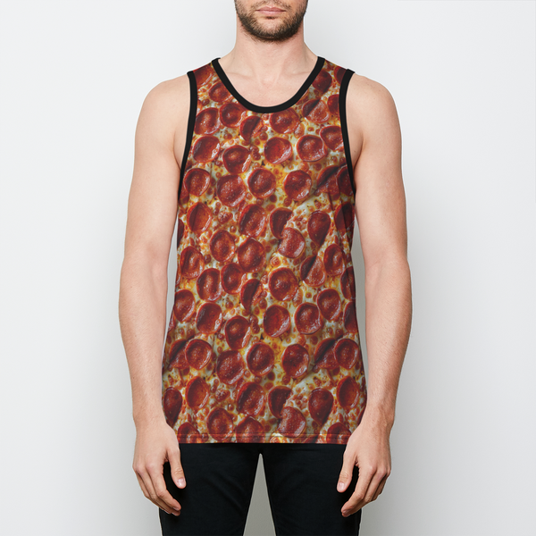 Peppy Zzaa Mens Binded Tank Top