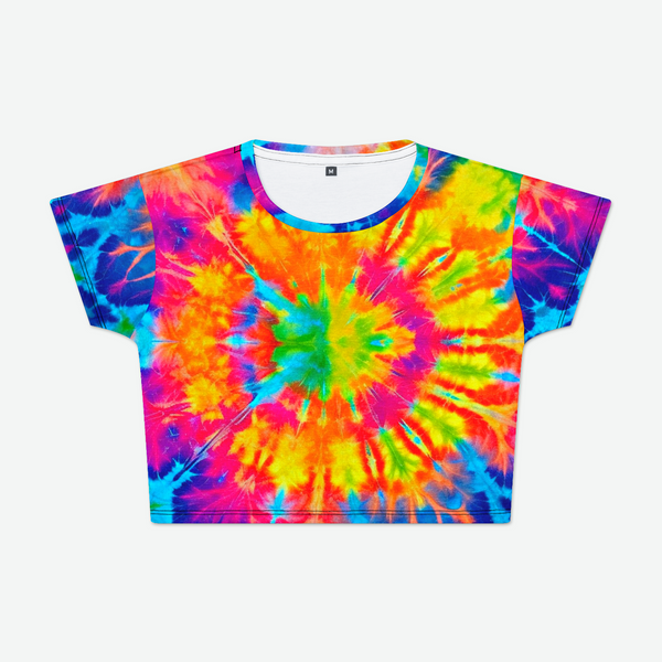 Neo Tie Dye 1 Womens Crop Tee