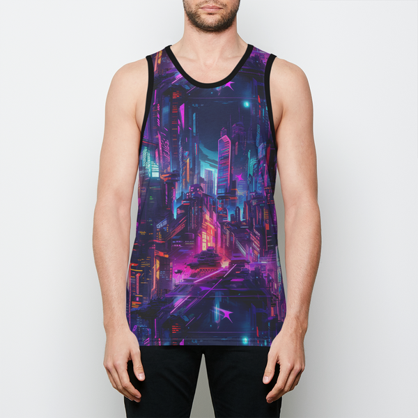 Neo Miami Mens Binded Tank Top