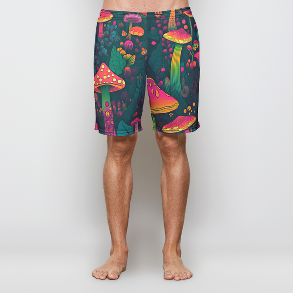 Mad Hatter's Garden Athletic Shorts