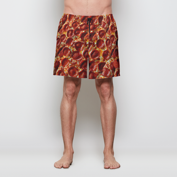 PeppyZzaa Mens Swim Trunks w/ Lining