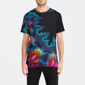 ElectrOrganic4K Mens Fitted Crew Tee