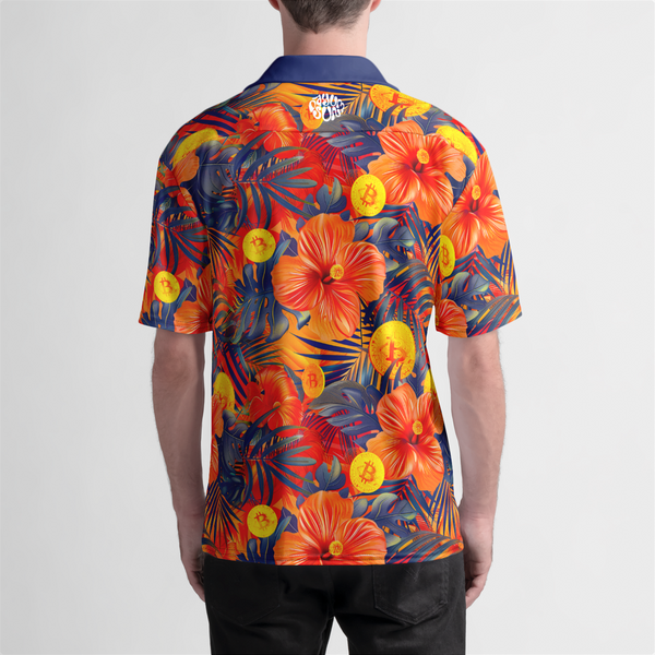 Bitcoin Tropics Hawaiian Shirt