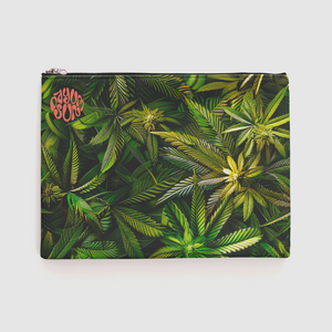 Jamaican Camo Zipper Pouch