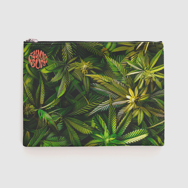 Jamaican Camo Zipper Pouch