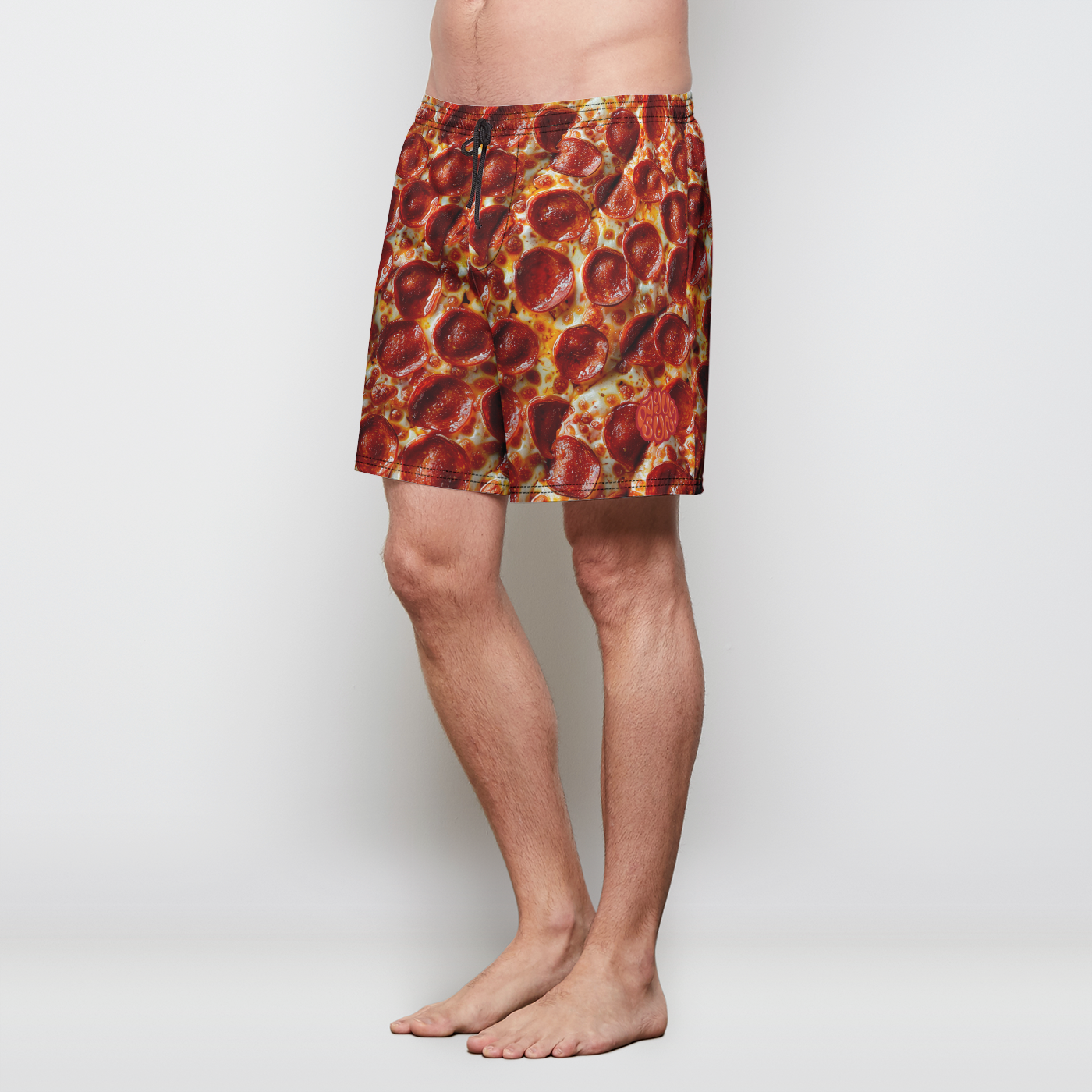 PeppyZzaa Mens Swim Trunks w/ Lining