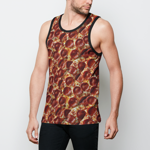 Peppy Zzaa Mens Binded Tank Top