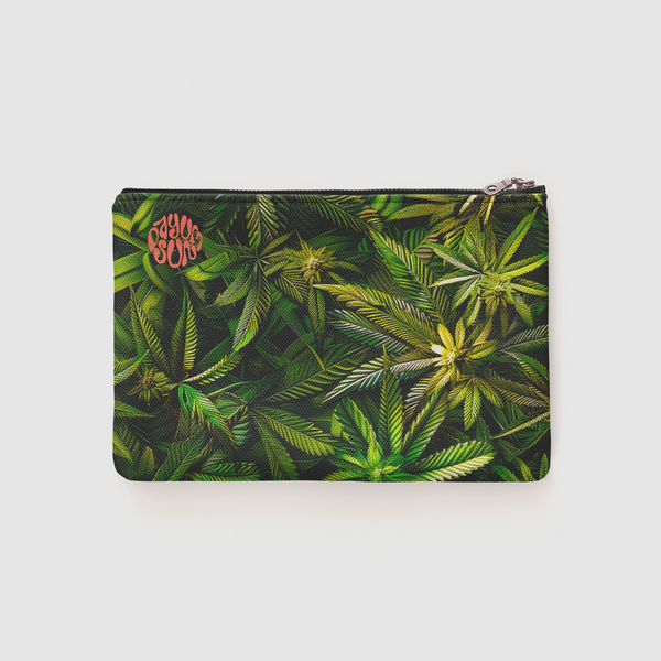 Jamaican Camo Zipper Pouch