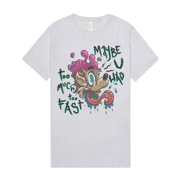 Too Much Too Fast Crew Tee
