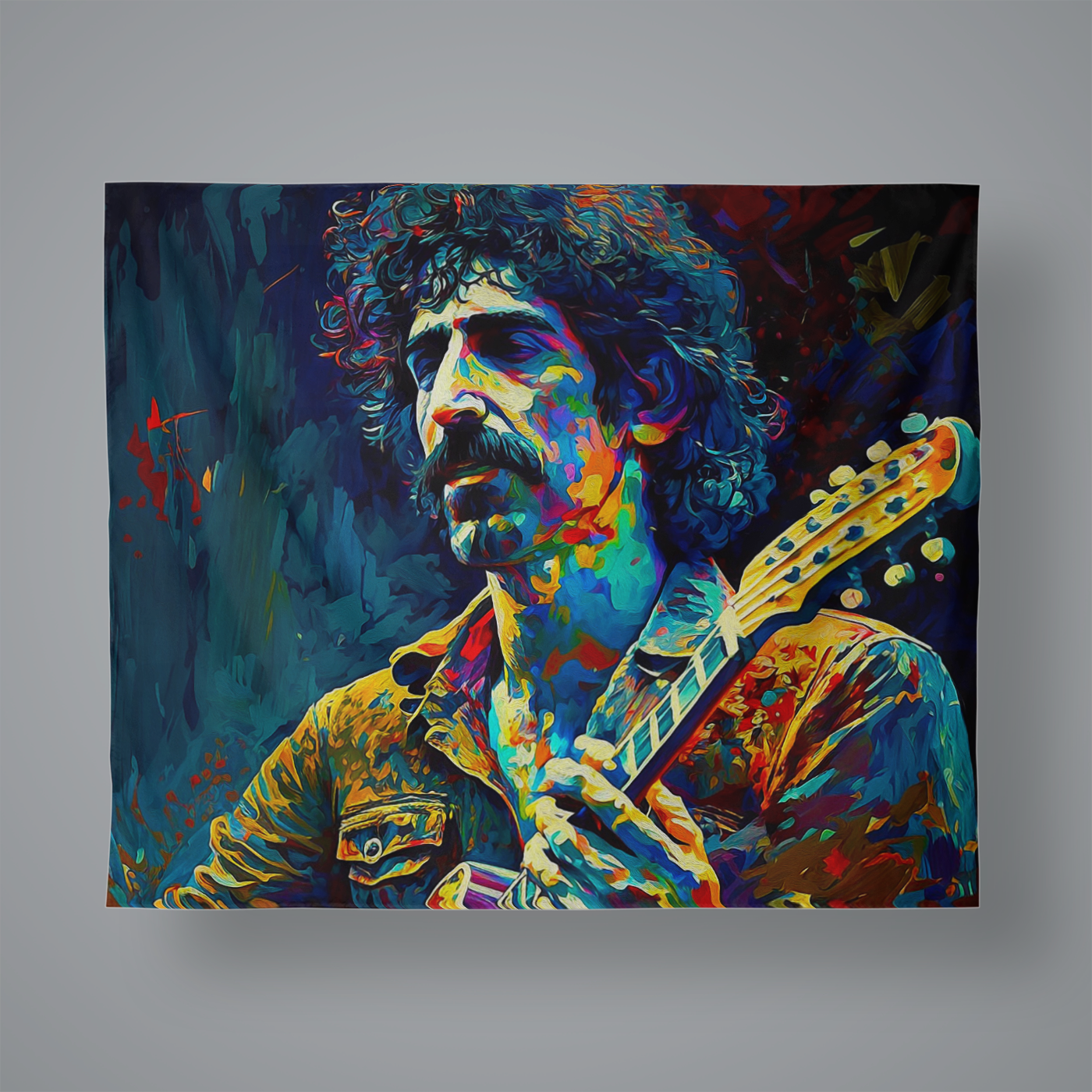 Zappa Painting Wall Tapestry