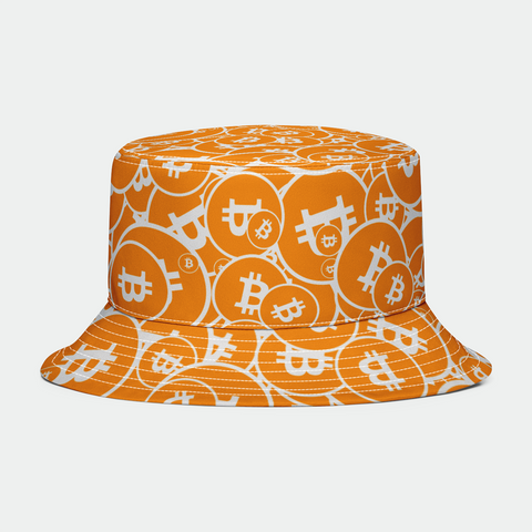 BTC Orange Bucket Hat