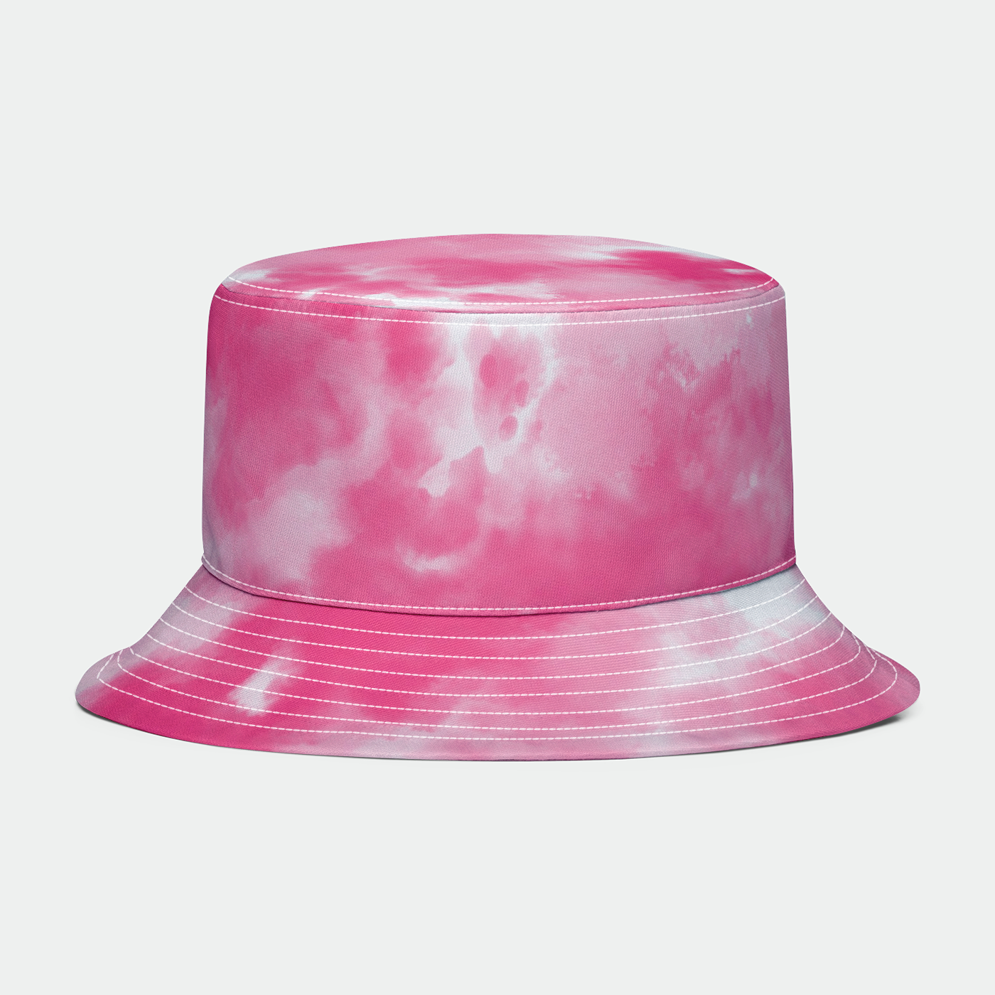 Magenta TieDye Bucket Hat